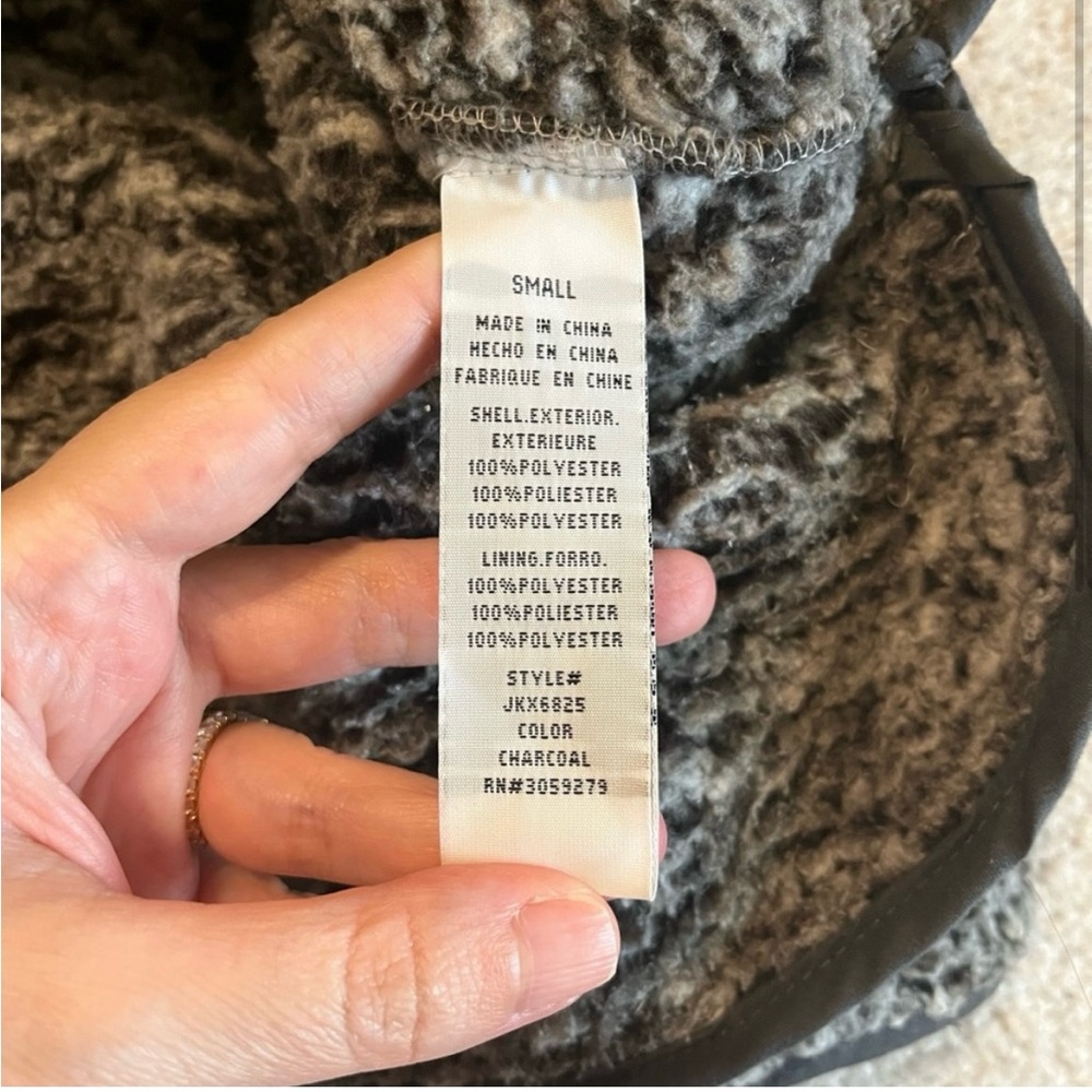 Gray Half Zip Pullover - image 5